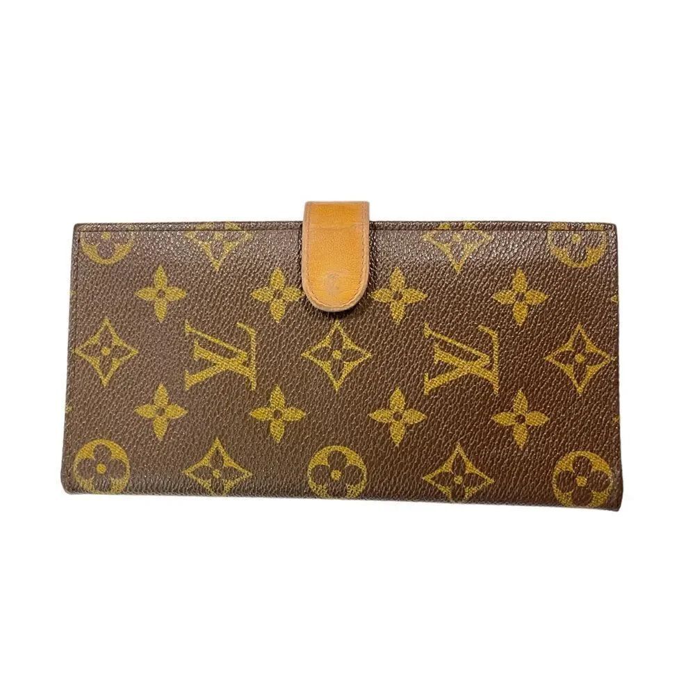 LOUIS VUITTON Vintage Checkbook Holder/Wallet